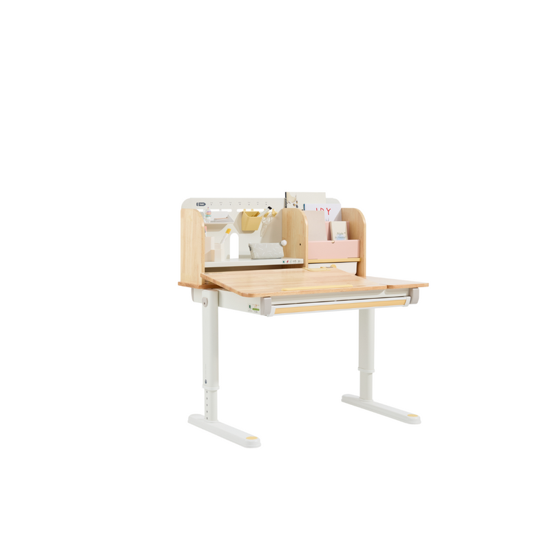 SEAL - Kids Study Adjustable Desk - Solid Wood - 4  Years Old Up - Size: 96 x 63cm