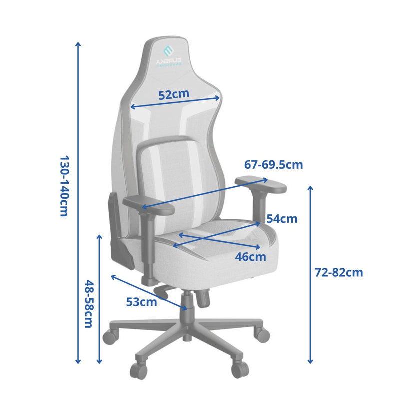 Eureka - Professional Ergonomic Gaming Chair