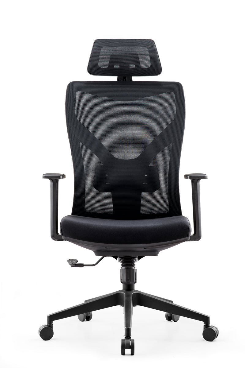 【Pre- Order】BS7176 CERT - BAY3069 - Mid Back Office Ergonomic Chair - Thick cushion - with HEADREST