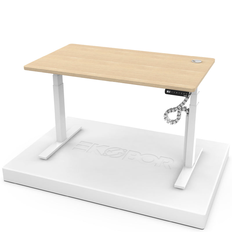 Family Pick! I-Easy - Dual motors Standing Desk - FREE 2 items) cable basket AND cable riser＄430