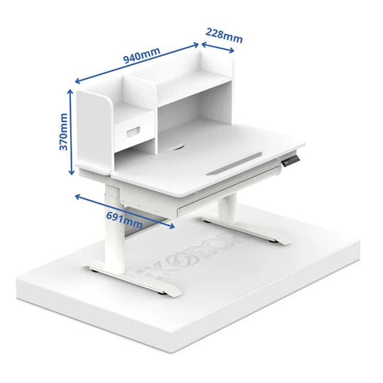 [熱門🔥父母最佳選擇！】 ！兒童枱櫈配套 Kidult 3.0 Sit-Stand Desk🌟小朋友可調節高度升降枱+ EGG人體工學椅