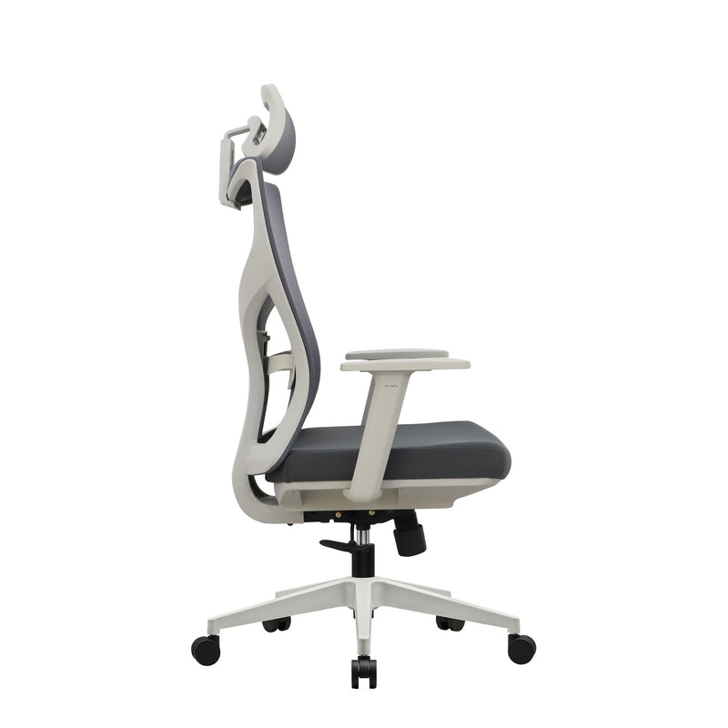 【Pre- Order】BS7176 CERT - BAY3069 - Mid Back Office Ergonomic Chair - Thick cushion - with HEADREST