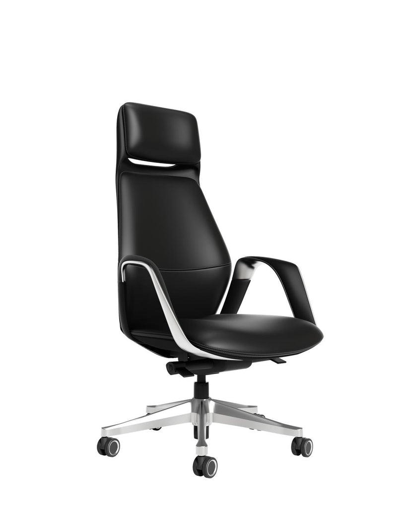 BOAT Series A - Executive Office Chair - Leather - EKOBOR Ergonomic Furniture