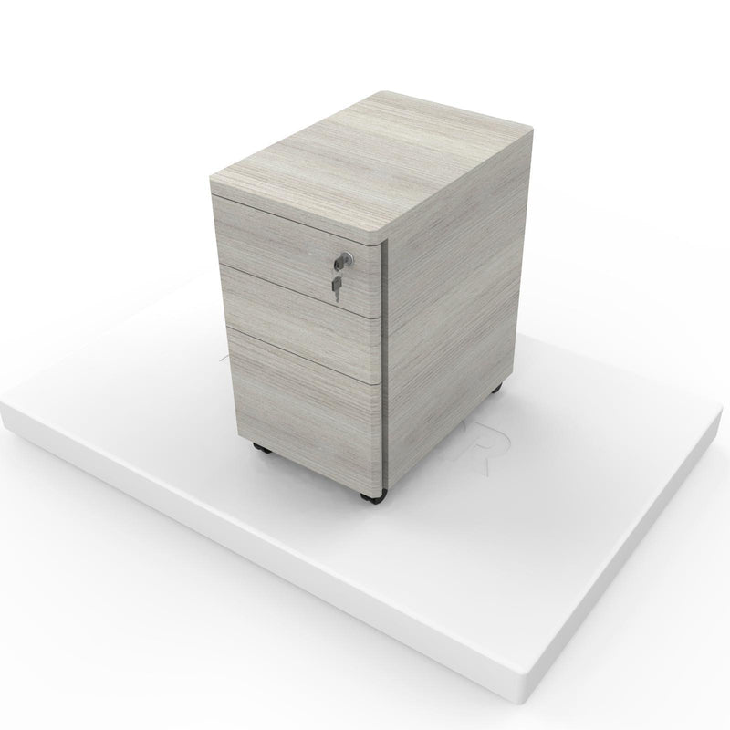 EKO SLIM - 3 layers Mobile Cabinet- E0 Wood - EKOBOR Ergonomic Furniture