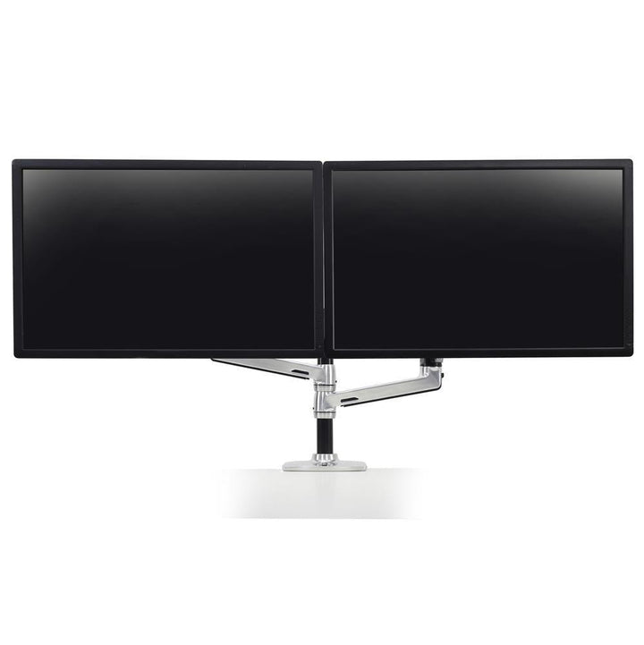 モニターアーム ergotron LX Dual Stacking Arm Ergotron LX Dual Monitor Arm With Under Mount C-Clamp