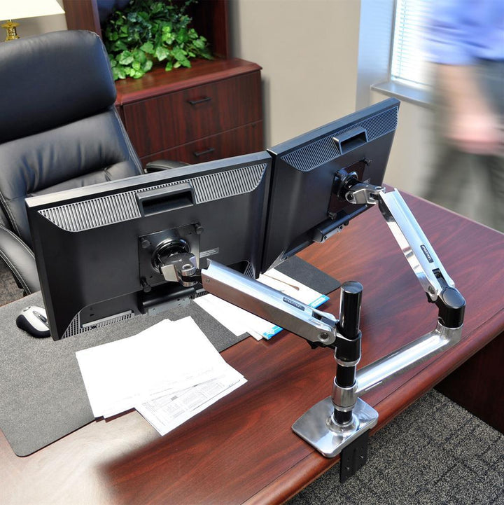 ERGOTRON LX Dual Stacking Arm Two-Monitor Mount PART NUMBER