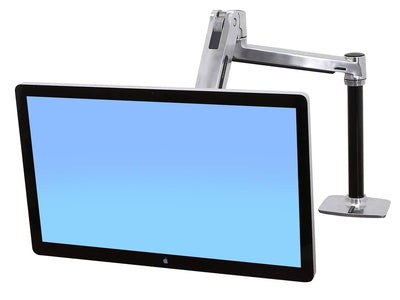 ERGOTRON LX HD Sit-Stand Desk Mount LCD Arm - ≤49" monitor screen - EKOBOR Ergonomic Furniture