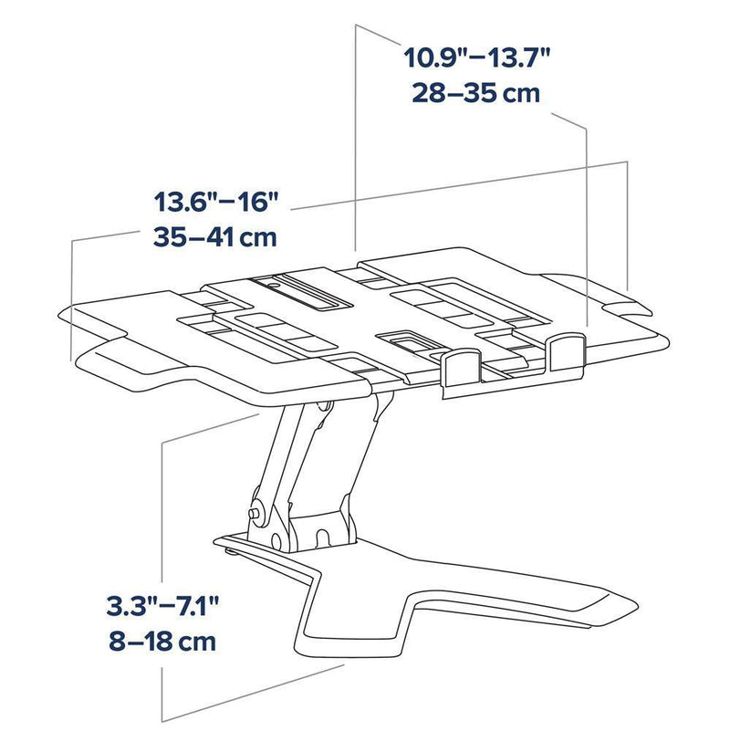 ERGOTRON Neo-Flex® Notebook Lift Stand PART NUMBER: 33-334-085 - EKOBOR Ergonomic Furniture