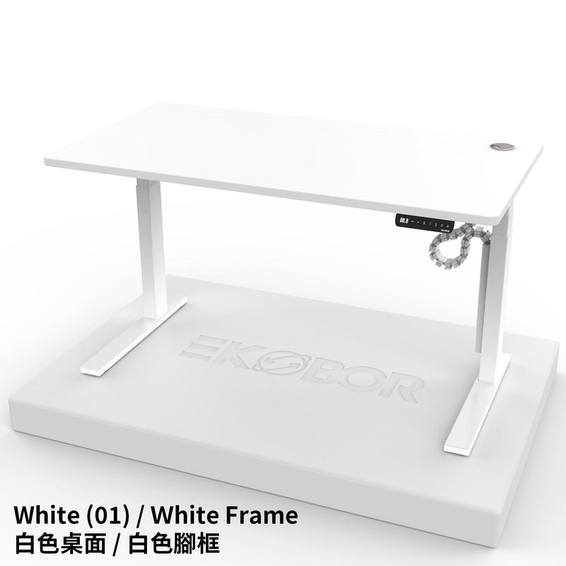 Family Pick! I-Easy - Dual motors Standing Desk - FREE cable basket/ cable riser＄430 - EKOBOR Ergonomic Furniture