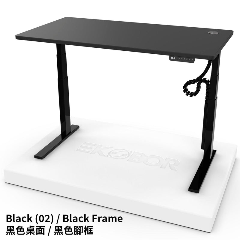 Family Pick! I-Easy - Dual motors Standing Desk - FREE cable basket/ cable riser＄430 - EKOBOR Ergonomic Furniture