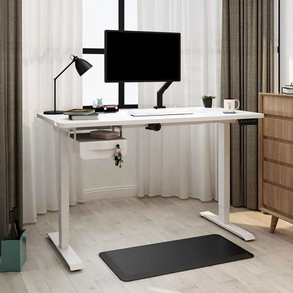 Standing Key Lock Hanging Metal Drawer for Standing Desk with Key Locks – EKOBOR