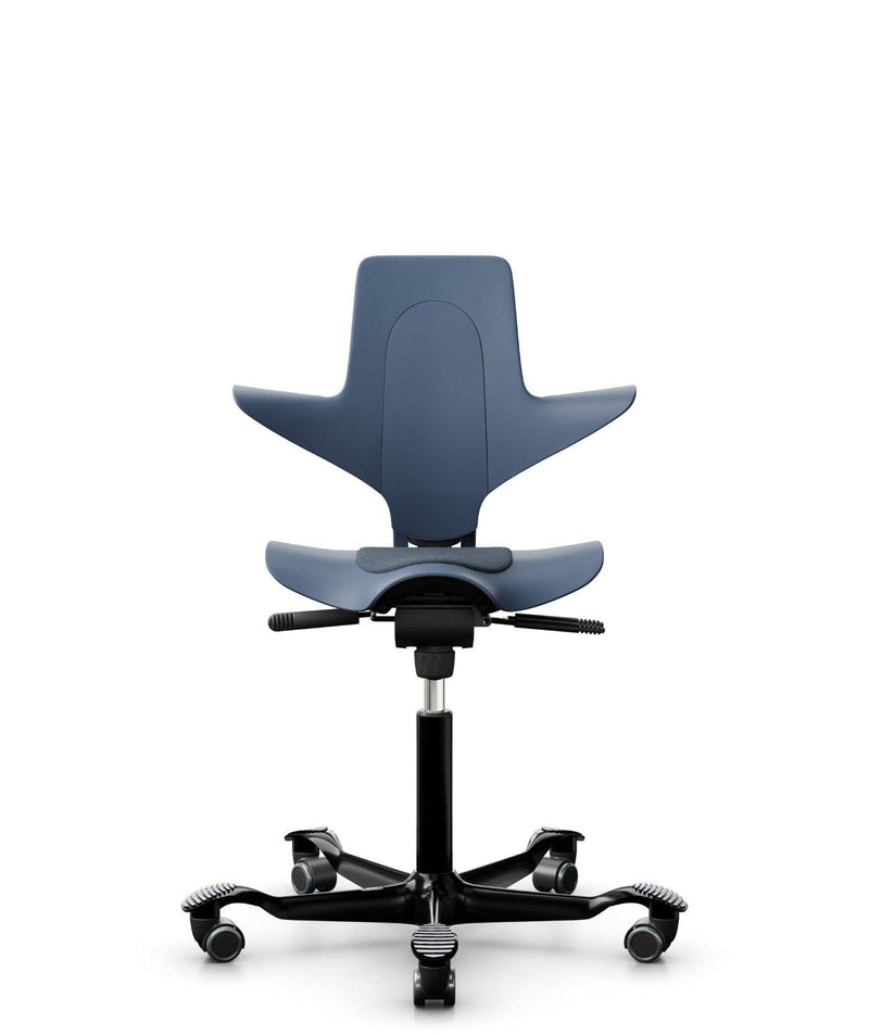 HÅG Capisco Puls 8010 - Posture Correcting Ergonomic Chair - No Cushion - EKOBOR Ergonomic Furniture
