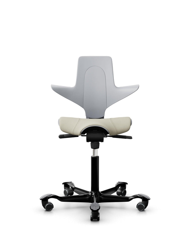 HÅG Capisco Puls 8020 Office Ergonomic Chair (Grey Plastic) - EKOBOR Ergonomic Furniture