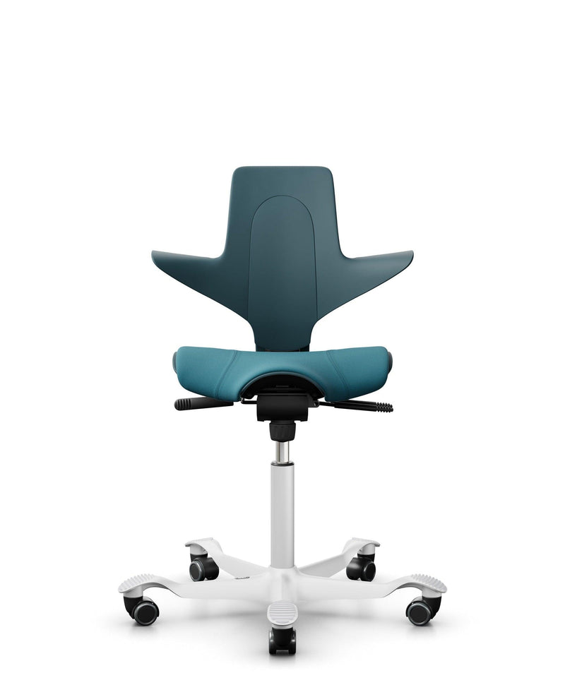 HÅG Capisco Puls 8020 Office Ergonomic Chair (Petroleum Plastic) - EKOBOR Ergonomic Furniture