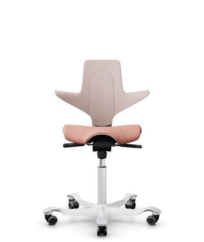 HÅG Capisco Puls 8020 Office Ergonomic Chair (Pink Plastic) - EKOBOR Ergonomic Furniture