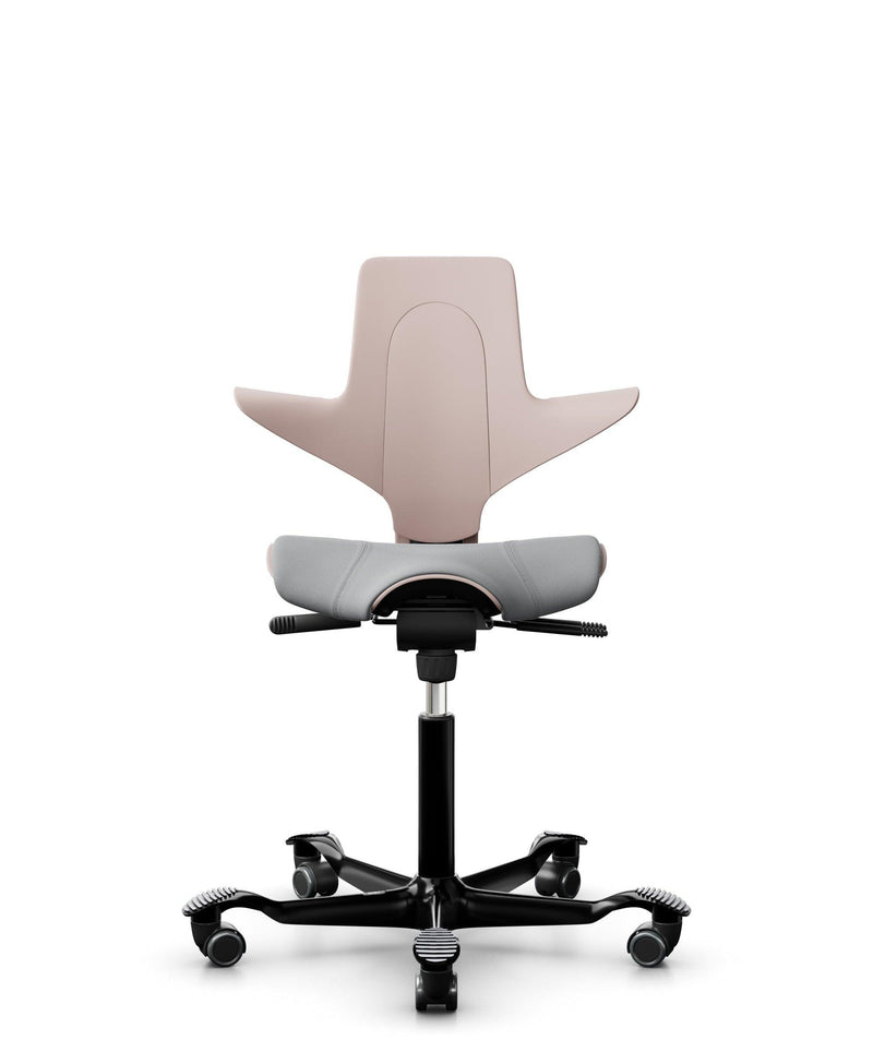 HÅG Capisco Puls 8020 Office Ergonomic Chair (Pink Plastic) - EKOBOR Ergonomic Furniture