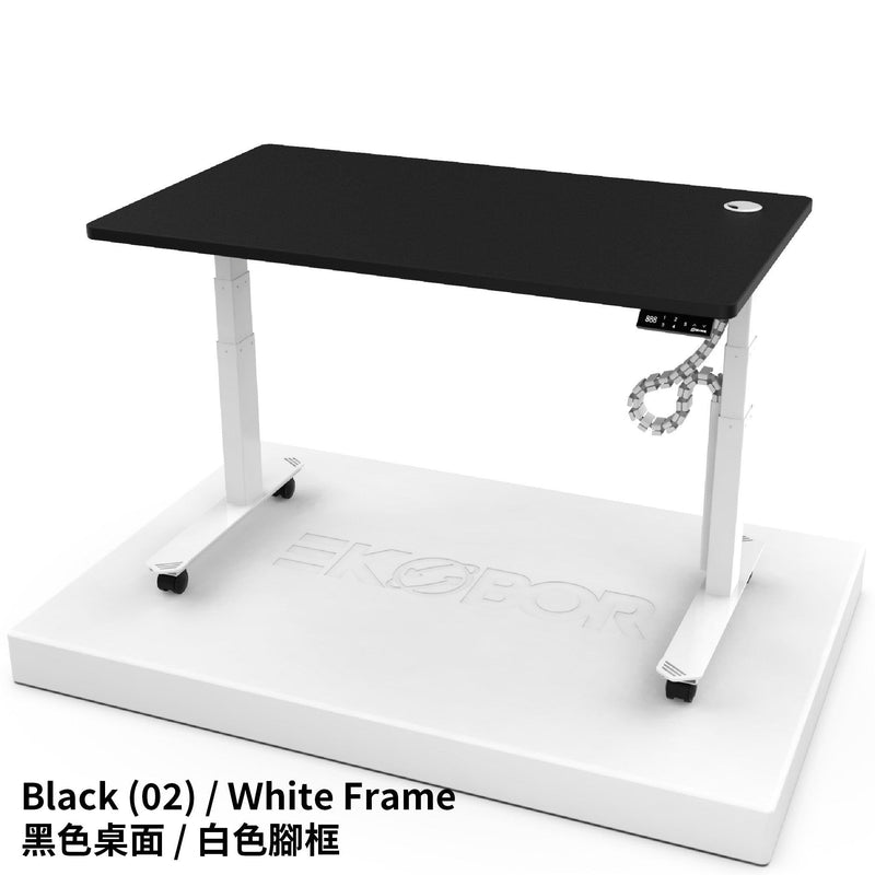 I-Coffee Desk - Electrical - Lockable wheels - EKOBOR Ergonomic Furniture