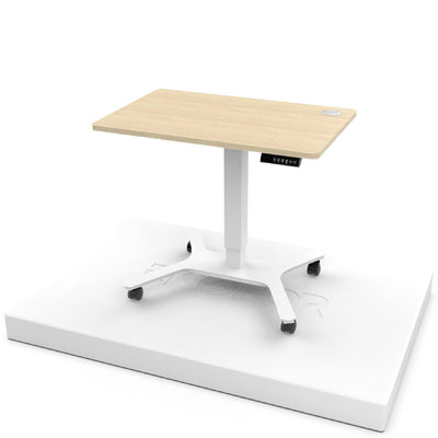 I-Movey 2.0 Standing Desk - Rechargeable (Lake Oak/EZW02) - EKOBOR Ergonomic Furniture