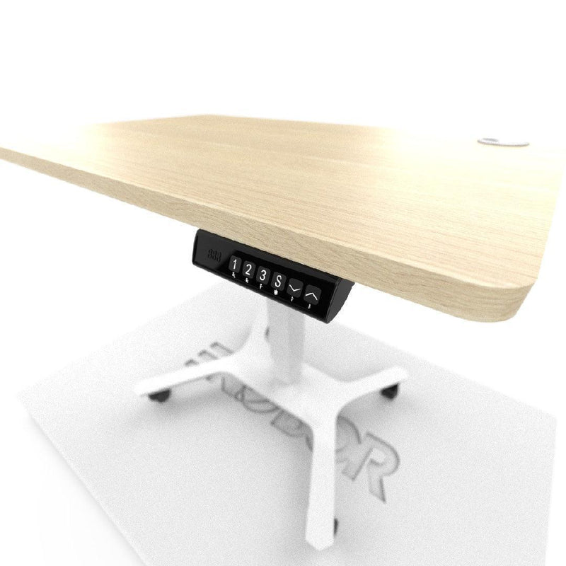 I-Movey 2.0 Standing Desk - Rechargeable (Lake Oak/EZW02) - EKOBOR Ergonomic Furniture