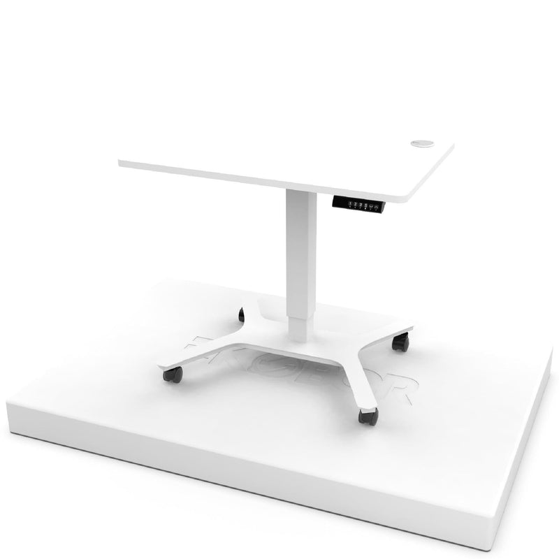 I-Movey 2.0 Standing Desk - Rechargeable (White/ES02) - EKOBOR Ergonomic Furniture