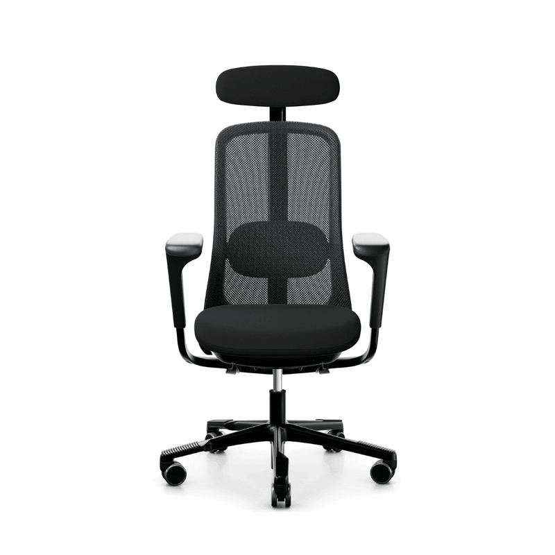 💙Limited Stocks ! HÅG SoFi MESH 7500 Office Ergonomic Chair (ALL BLACK) - Select60999 with headrest - EKOBOR Ergonomic Furniture