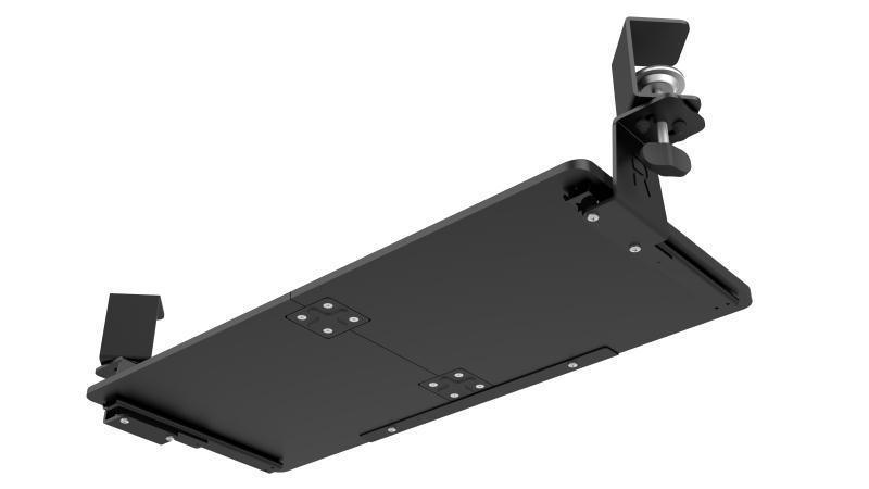 [NEW!] Suitable for L Shape Corner Table - Keyboard Tray in BLACK - EKOBOR Ergonomic Furniture