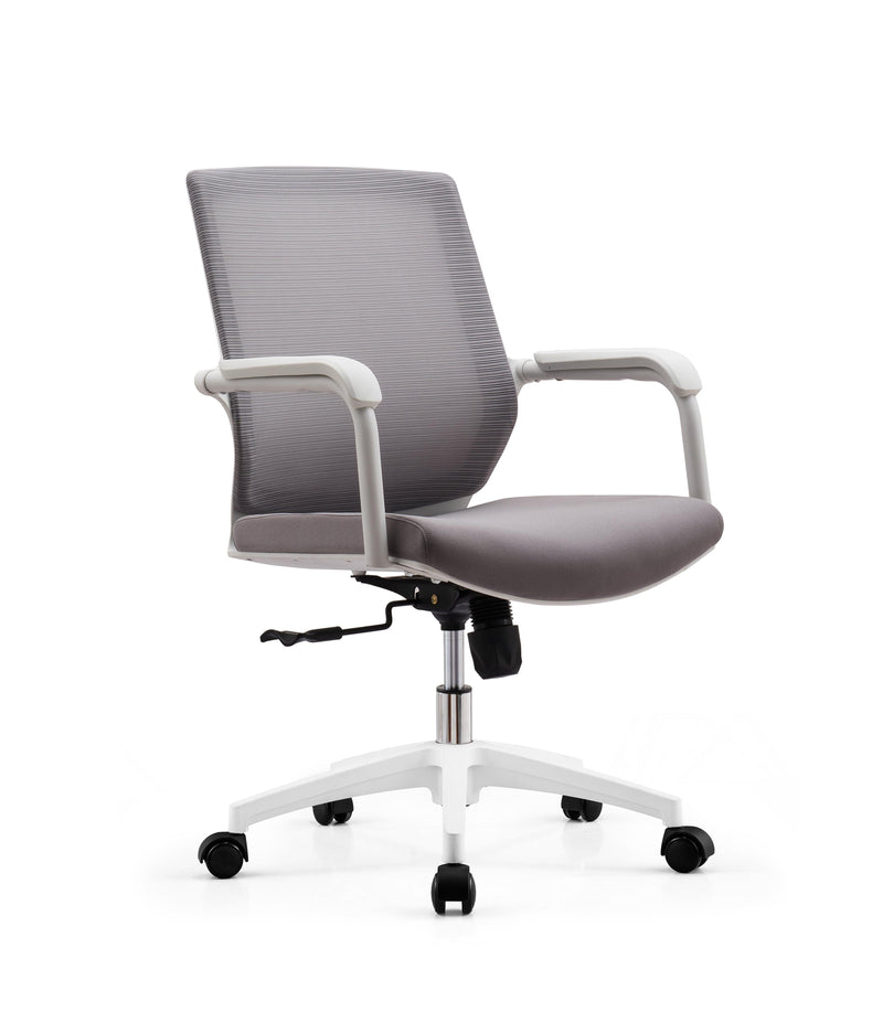 OLIVER - Swivel Meeting Visitor Chair - Mesh - EKOBOR Ergonomic Furniture