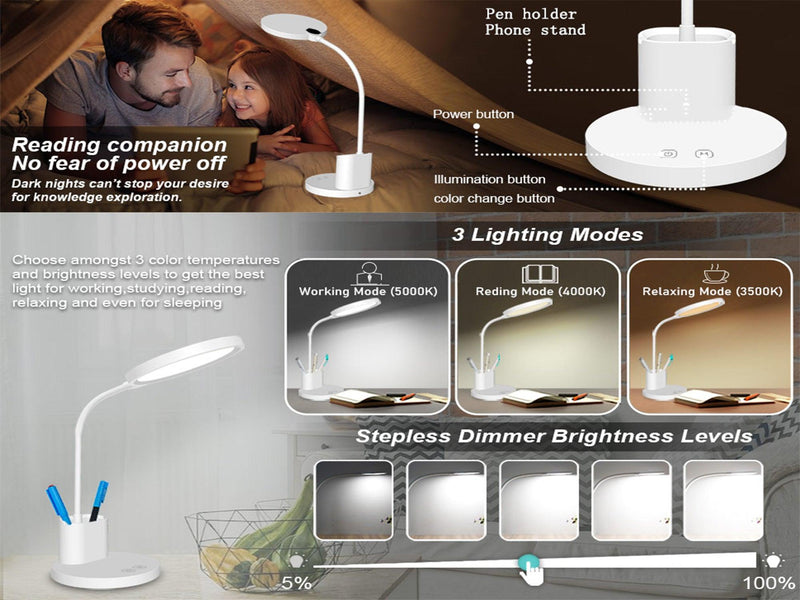 Owl LED Study Lamp - EKOBOR Ergonomic Furniture