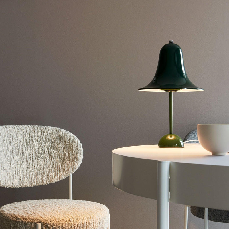 Pantop Ø23 Table Lamp (Dark green/E14 light bulb) - EKOBOR Ergonomic Furniture