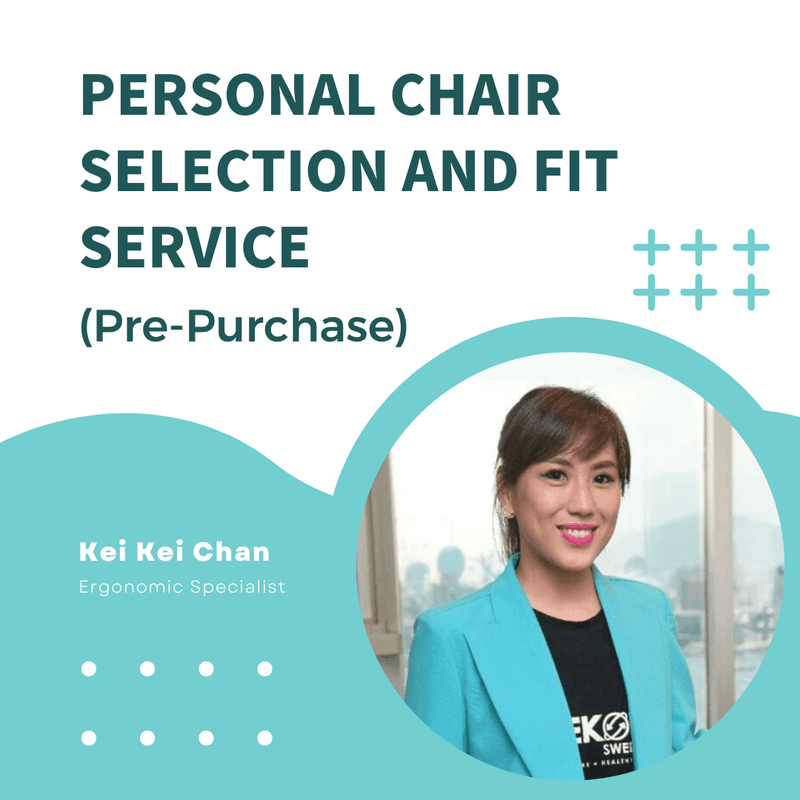 Personal Chair Selection and Fit Service (pre-purchase) - EKOBOR Ergonomic Furniture