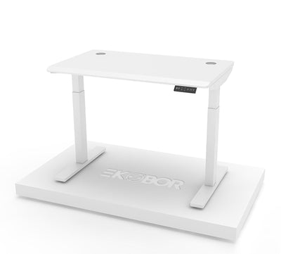 💜[Seasonal 售完即止]I-Standing Desk Bevel Slope Edge (White) - EKOBOR Ergonomic Furniture