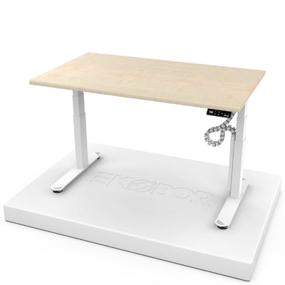 Semi-Curved Edge - Kid Desk - Electrical - Safety Lock - 3 Years Up - EKOBOR Ergonomic Furniture