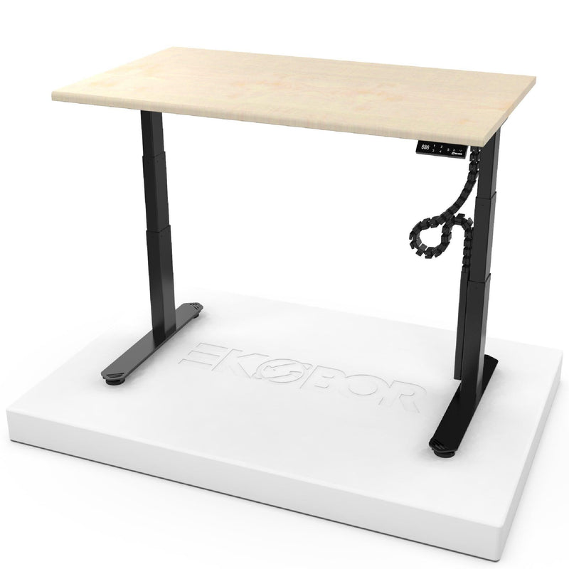 Semi-Curved Edge - Kid Desk - Electrical - Safety Lock - 3 Years Up - EKOBOR Ergonomic Furniture