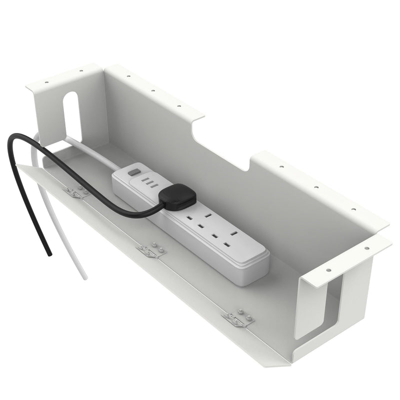 Slingshot 2.0 - Flippble Cable Tray - Small Desk - EKOBOR Ergonomic Furniture