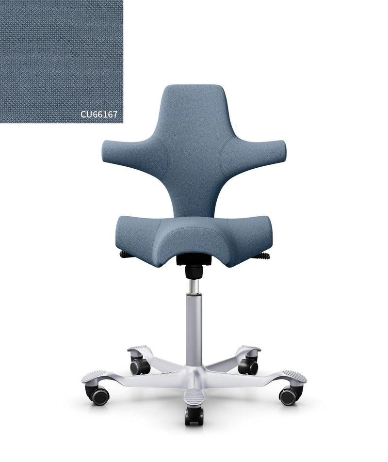 [Special NEW! In Stocks] HÅG Capisco 8106 Fabric (Cura 66167) BLUE - EKOBOR Ergonomic Furniture