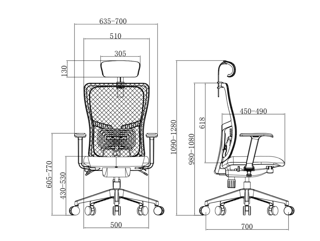 TOP 5- K5 TRULY Office Ergonomic Chair Slim Fireproof – EKOBOR